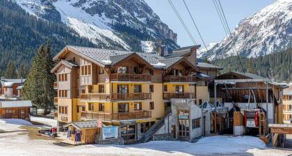 Au pied des pistes! Bel Appartement+ casiers à ski