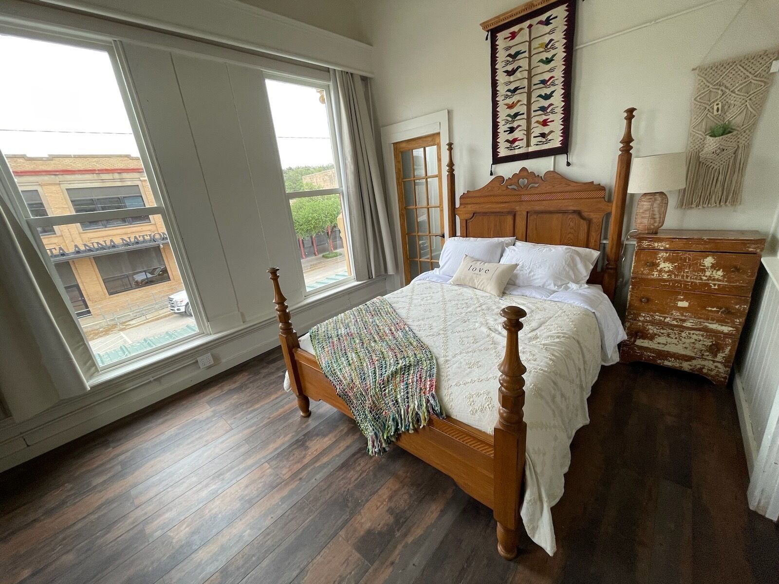 Historic 2 BR Opera House Loft w/ Downtown View, Wifi, and A/C