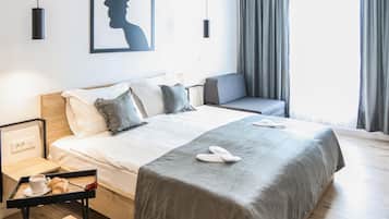 4 bedrooms, in-room safe, travel crib, free WiFi