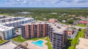 Exterior - Sunrise Delight: Oceanfront Condo w/ Pool Access (New Smyrna Beach)