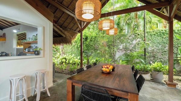 Deluxe-villa | Spisestue