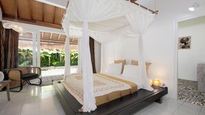 Deluxe-villa | 3 soveværelser, pengeskab på værelset, skrivebord