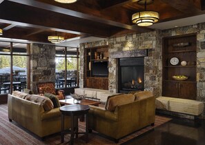 Televisión, chimenea, videojuegos y reproductor de DVD