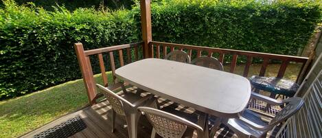 Opções para refeição ao ar livre