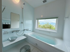Family Apartment, 2 Bedrooms, Non Smoking, Mountain View | Bathroom | Slippers