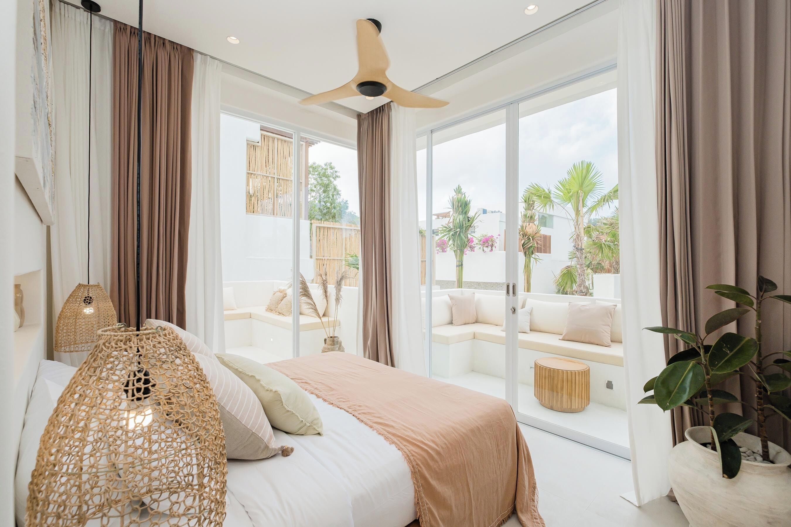 奢華別墅, 3 間臥室 (Villa Gaia) | 迷你吧、客房內保險箱、筆電工作空間、遮光布/窗簾