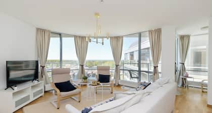 Kiro apartamentai Elija su vaizdu į jūrą