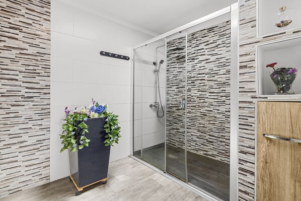 Dusche, Handtücher