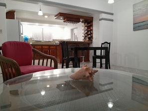 Dining - Cozy 1-bedroom apartment with WiFi, AC in lovely Anguilla (North Side)