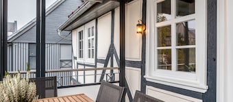 Apartment 'Ferienwohnung Ederblick' with Balcony and Wi-Fi