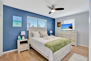 3 chambres, bureau, fer et planche à repasser, Wi-Fi gratuit