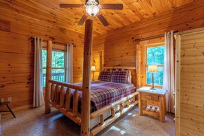 4 habitaciones, decoración personalizada y muebles diferentes 