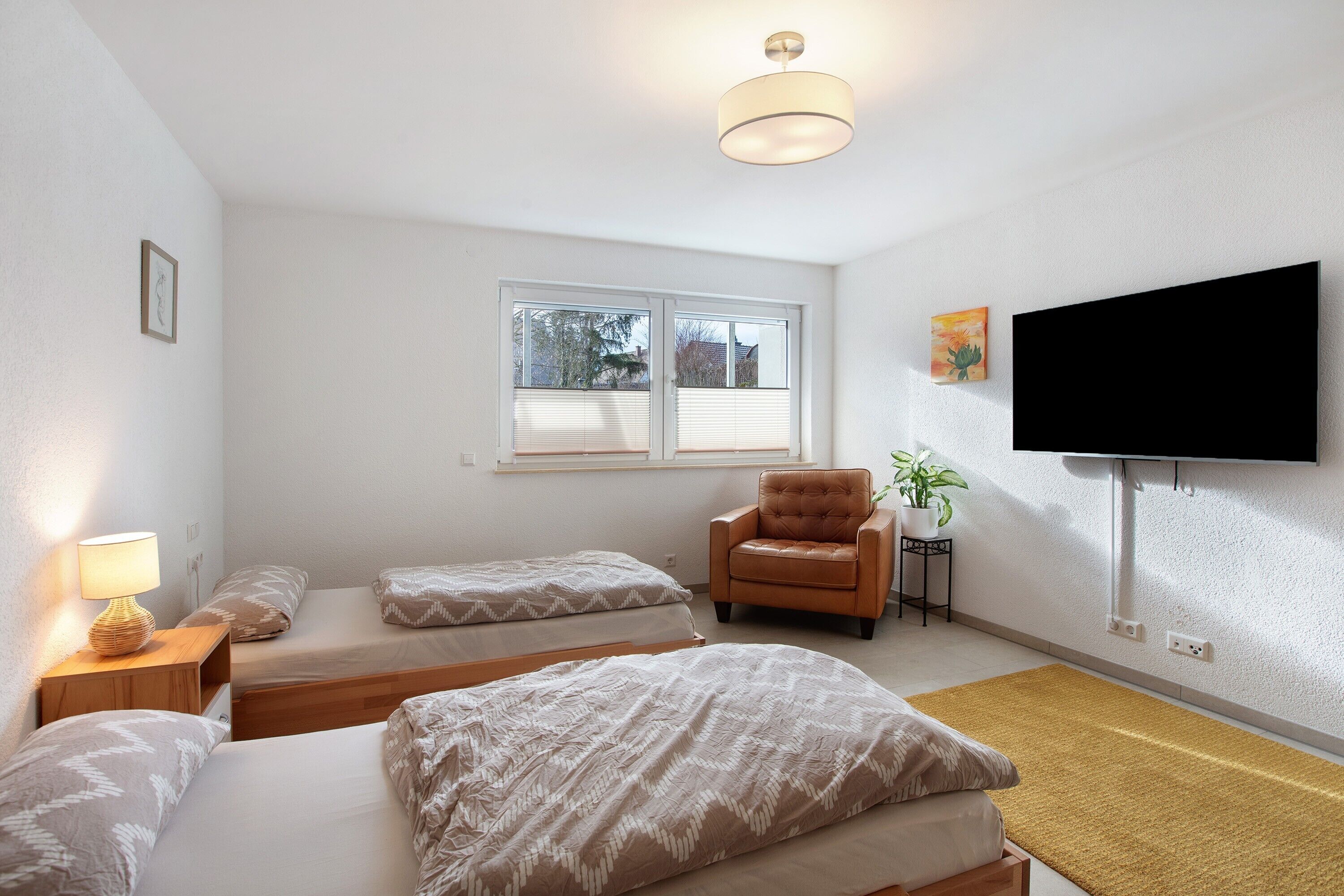 2 Schlafzimmer, Bügeleisen/Bügelbrett, kostenloses WLAN, Bettwäsche