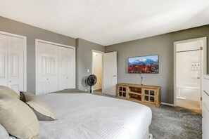 3 chambres, bureau, fer et planche à repasser, Wi-Fi gratuit