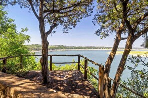 Property grounds - Historic 5BR | Lakefront Cabins w/ Dock | Fire Pit (Lake Travis)