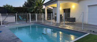 Villa at the gateway to Aveyron with pool and spa