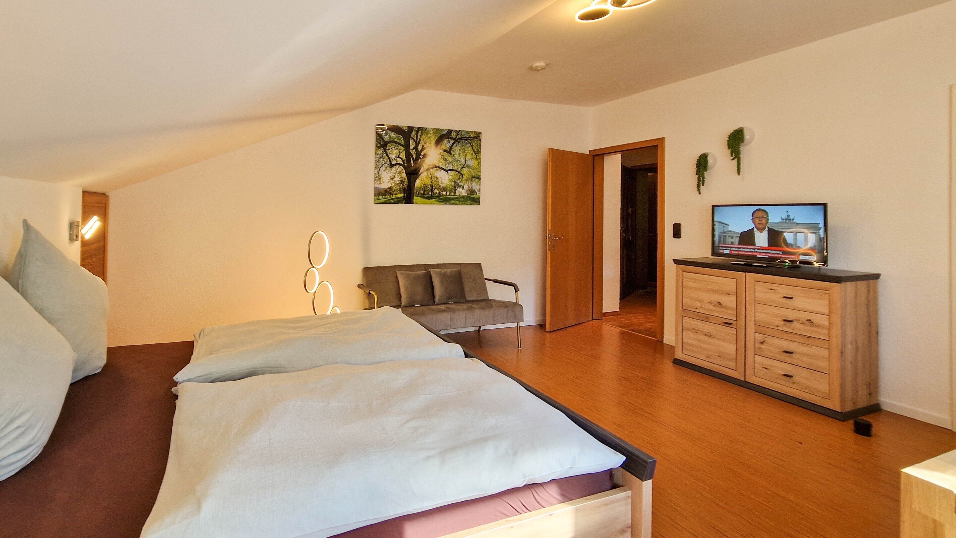 1 Schlafzimmer, kostenloses WLAN, Bettwäsche