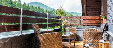 Apartamento Premium, 2 habitaciones | Terraza o patio