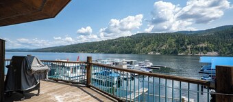 Lakefront Lodging at a Marina in Beautiful Cavanaugh Bay on Priest Lake
