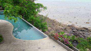 Vila Keluarga, 4 kamar tidur, pemandangan laut | Teras/patio