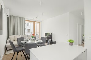 Lägenhet - 2 sovrum - 2 badrum | 2 sovrum, skrivbord, arbetsyta för laptop och gratis wi-fi