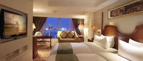 Superior Twin Room, Lake View | Bed sheets