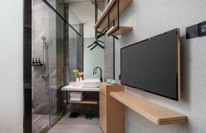 Grand-værelse - 1 queensize-seng | Opholdsområde