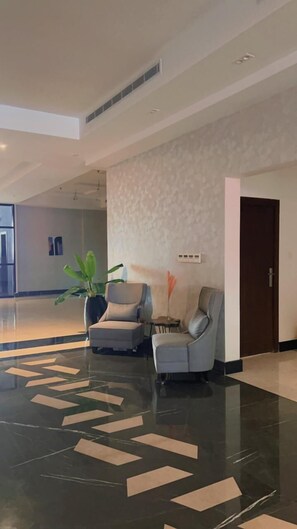 Sitzecke in der Lobby