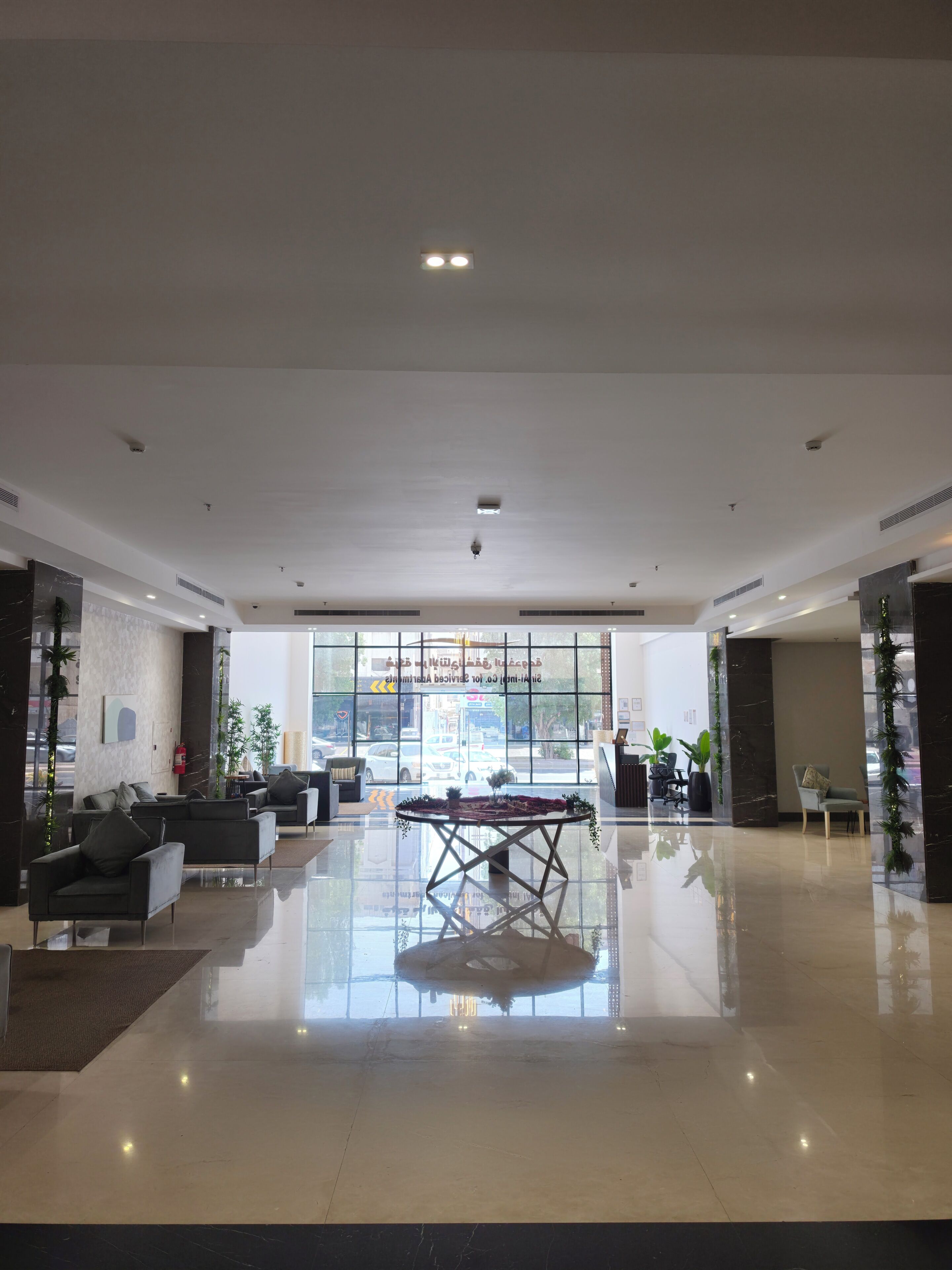 واجهة المنشأة