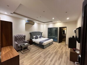 Economy kamer | Lakens van Egyptisch katoen, luxe beddengoed, gratis wifi