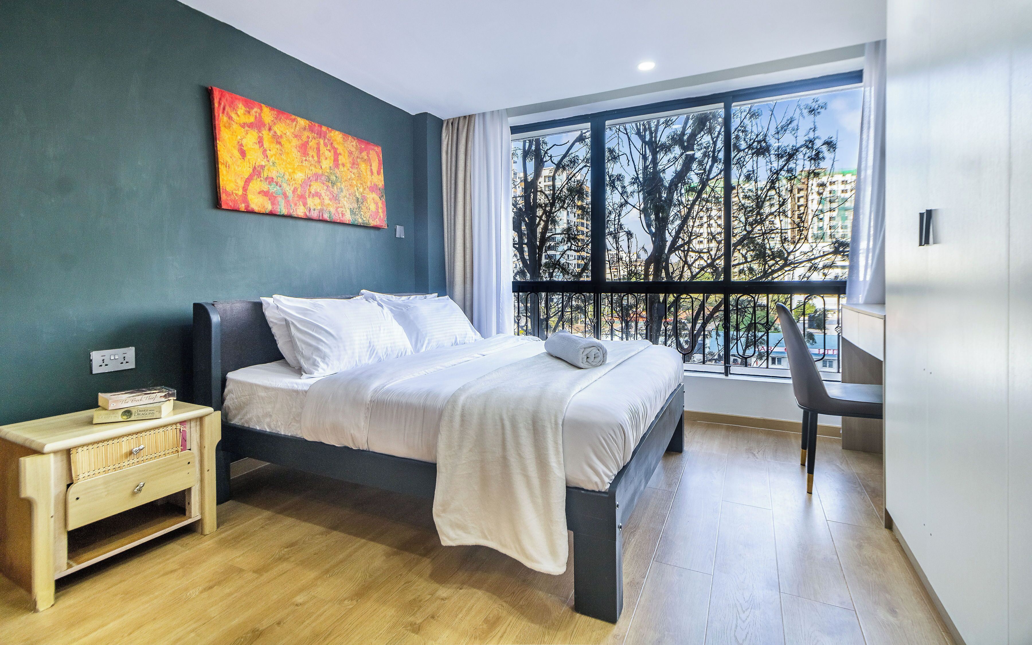 1 bedroom, iron/ironing board, free WiFi, bed sheets