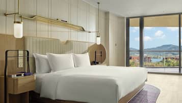 Minibar, in-room safe, desk, laptop workspace