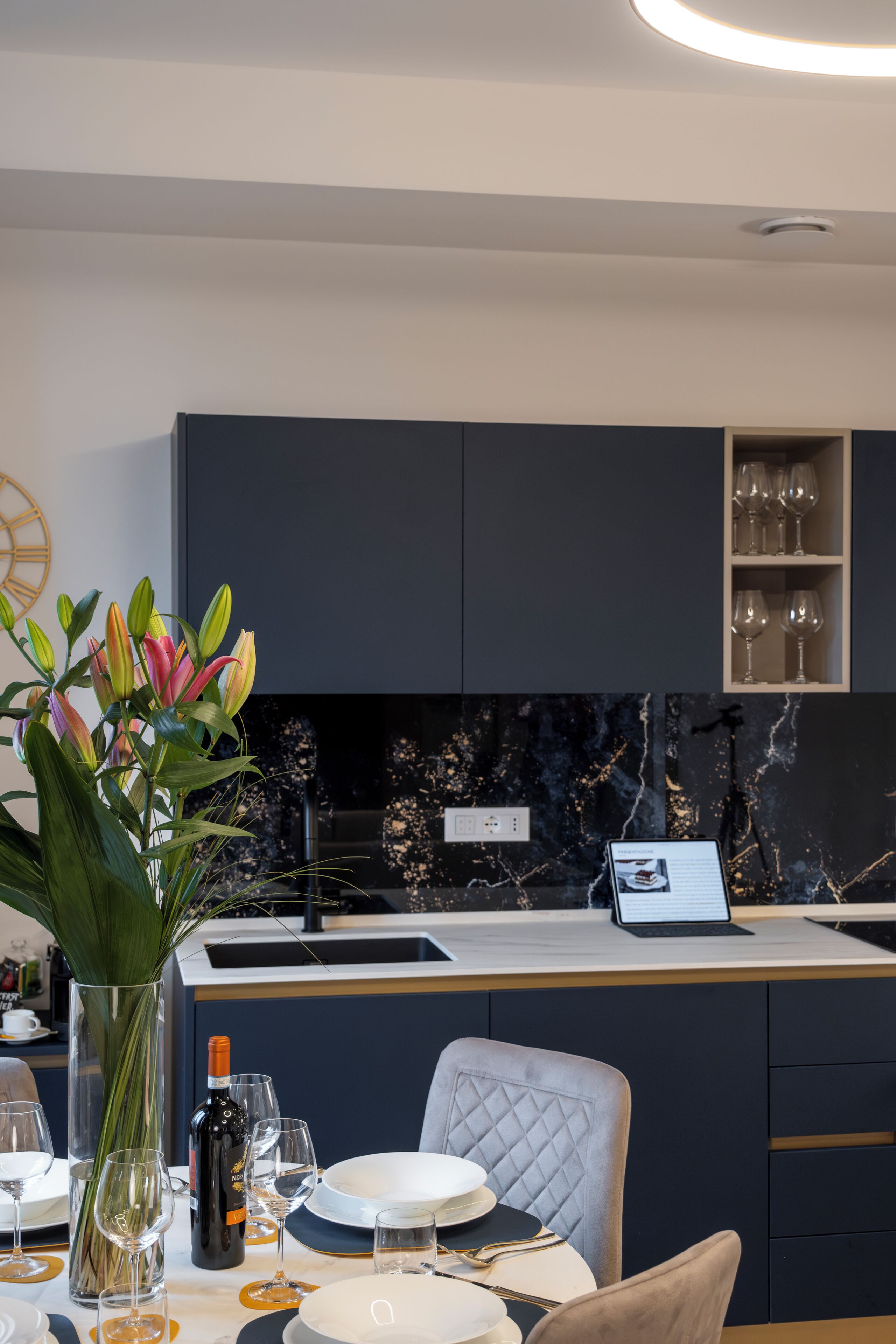 Appartement Luxe, vue colline | Cuisine privée
