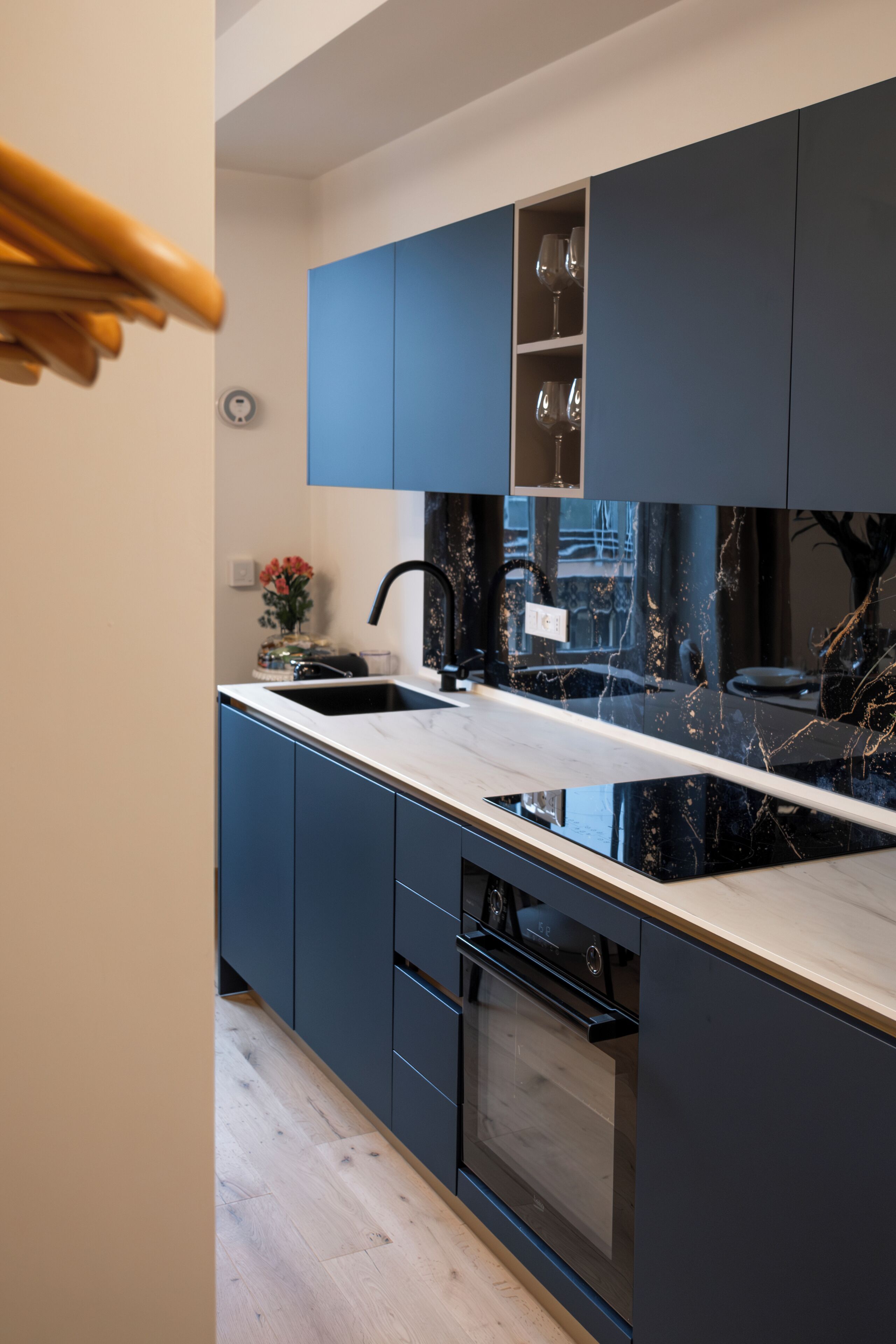 Luxury Apartment, Hill View | Private kitchen | Full-sized fridge, oven, stovetop, dishwasher