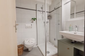 Hair dryer, towels