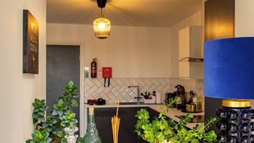 Desk, iron/ironing board