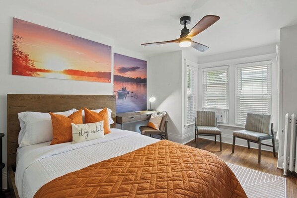 4 chambres, fer et planche à repasser, Wi-Fi, literie fournie