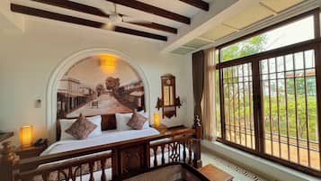 Superior Room, Garden View | Egyptian cotton sheets, premium bedding, iron/ironing board, free WiFi