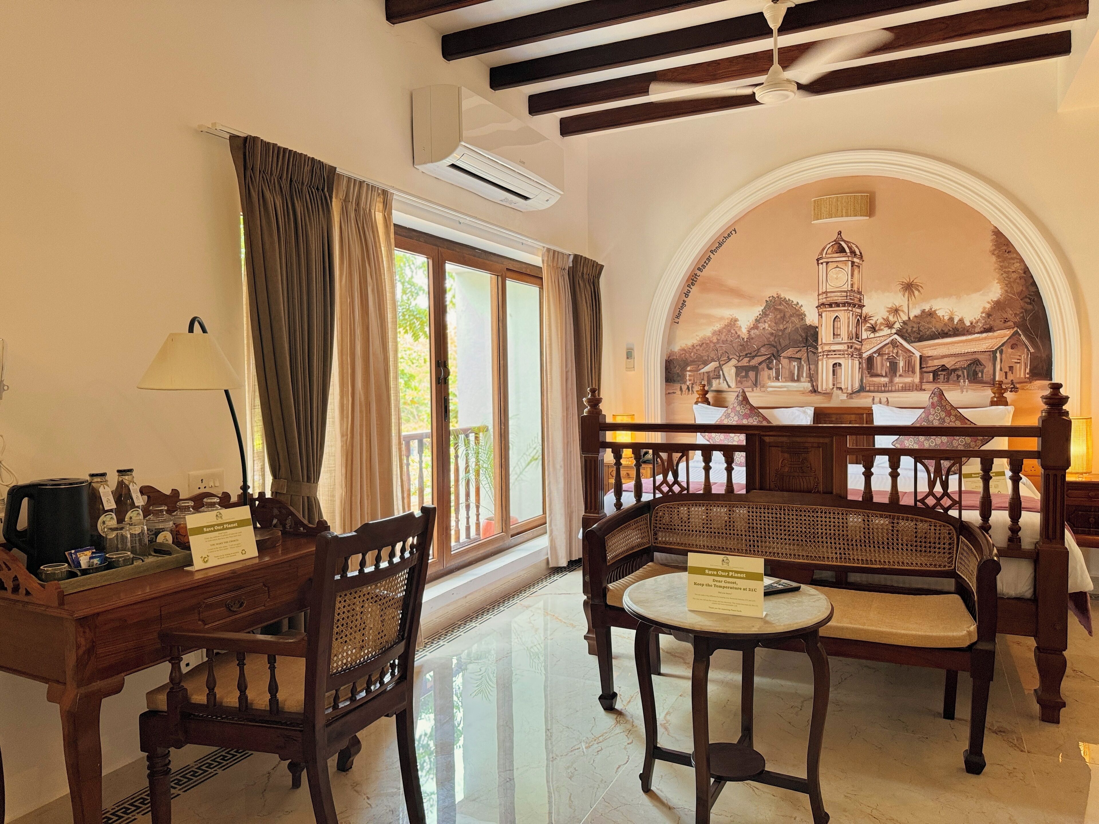 Superior Room, Balcony, Sea View | Egyptian cotton sheets, premium bedding, iron/ironing board, free WiFi