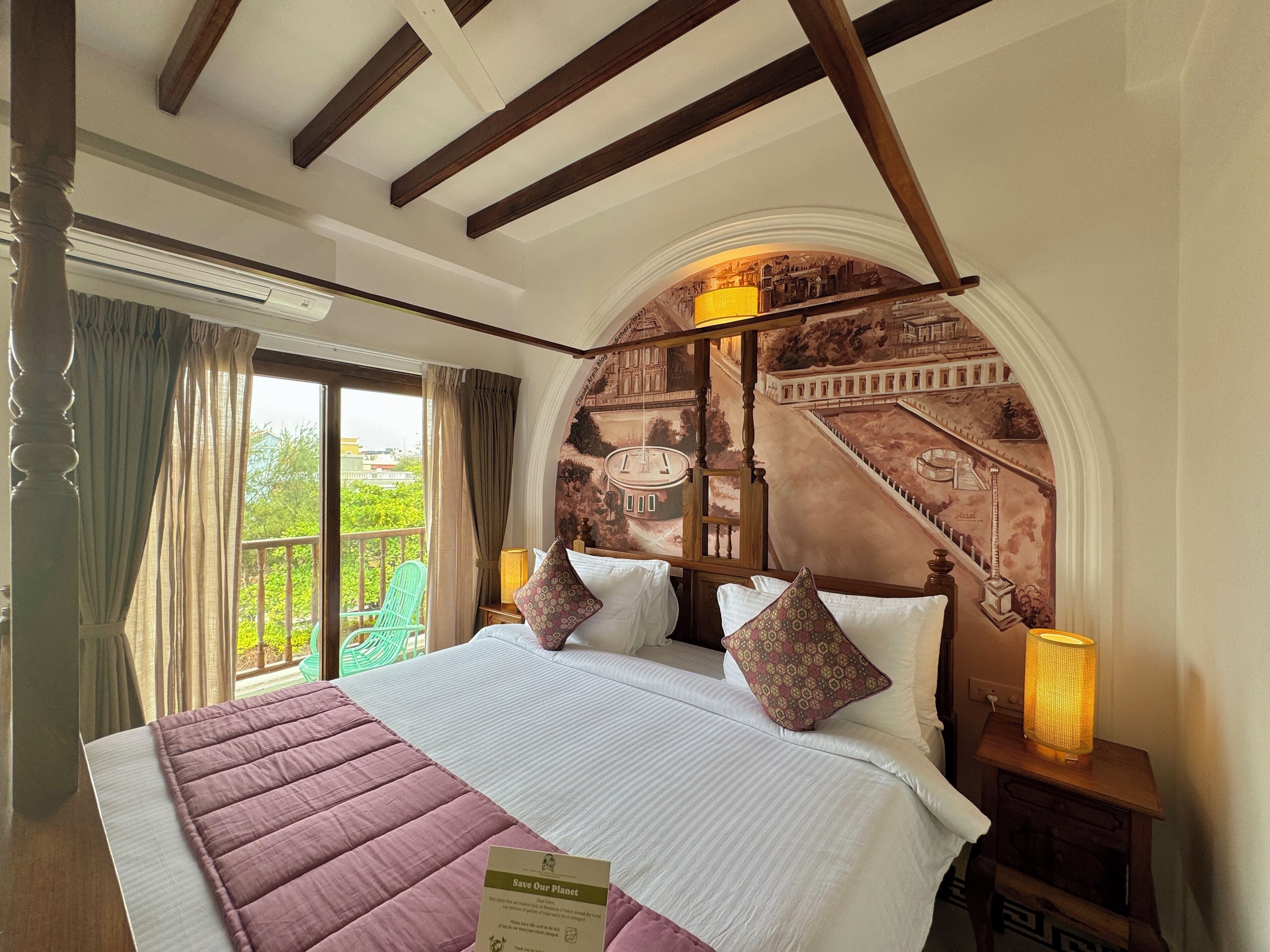 Superior Suite, Balcony, Sea View | Egyptian cotton sheets, premium bedding, iron/ironing board, free WiFi