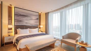 In-room safe, blackout curtains, iron/ironing board, free WiFi