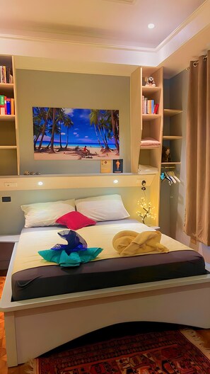 2 habitaciones, tabla de planchar con plancha y wifi gratis 