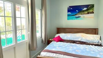 2 sovrum, strykjärn/strykbräda, gratis wi-fi och sängkläder