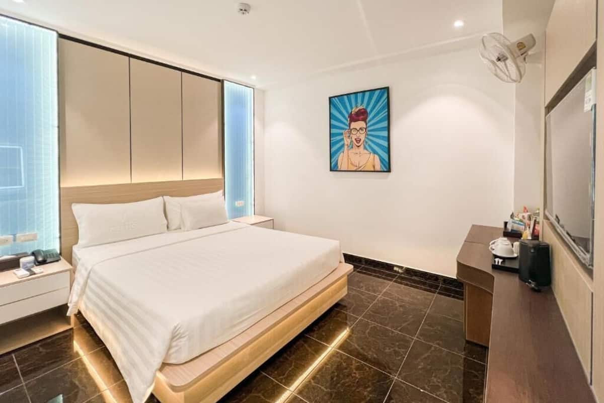 Superior kamer | 1 slaapkamer, een minibar, een kluis op de kamer