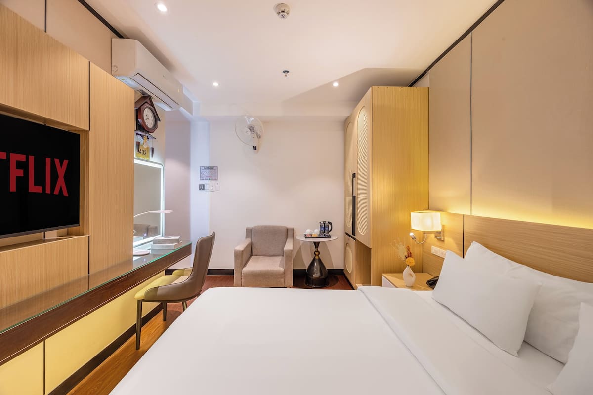 1 habitación, minibar y caja de seguridad en la habitación 