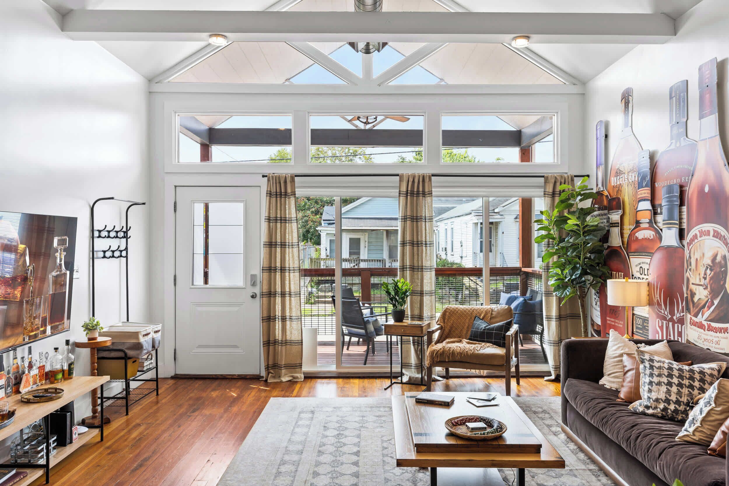 TV, video games, books, offices