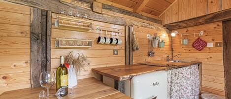 Family House, 1 Bedroom (The Old Barn near Kolpa River) | Private kitchenette | Fridge, oven, stovetop, dishwasher