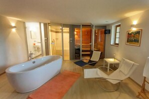 Chalet Keluarga, beberapa kamar, 2 kamar mandi (Tailors House) | Sauna