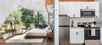 Zen Dome - Romantic Retreat + Wifi A/C + Hot Tub