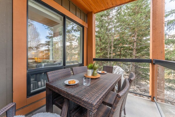 Udendørs spisemuligheder